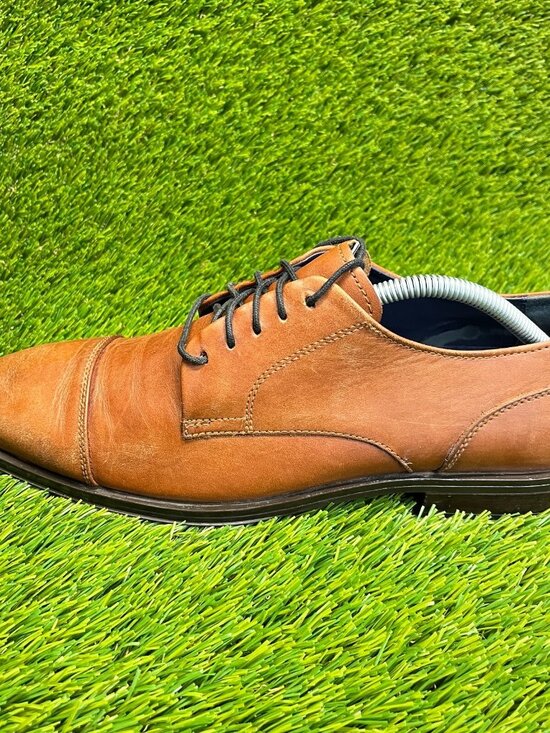 Cole Haan Grand Os Mens Size 9.5 Brown Casual Classic Cap Toe Derby Oxford Shoes main image 10